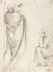 立ち姿と座り姿 作： George Romney